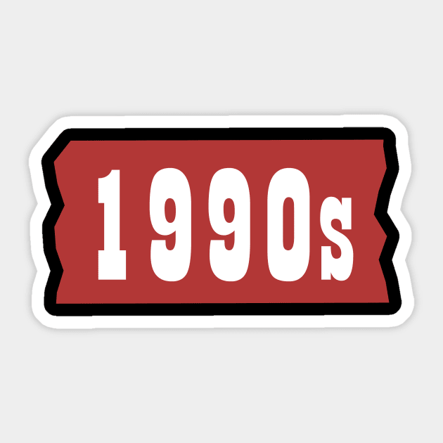 1990s t-shirt design Sticker by ARTA-ARTS-DESIGNS